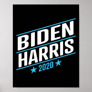 Biden 2020 und Kamala Harris auf dem Einzel-Ticket Poster