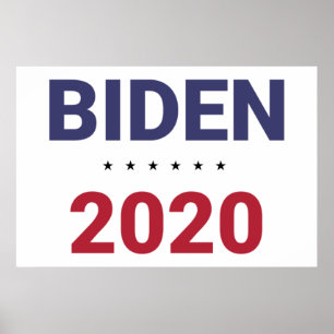 Biden 2020 (US-Präsidentschaftswahl) Poster