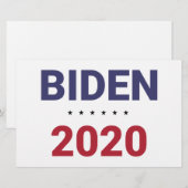 Biden 2020 (US-Wahl) Briefpapier (Vorne/Hinten)