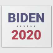 Biden 2020 (US-Wahl) Geschenkpapier (Flach)