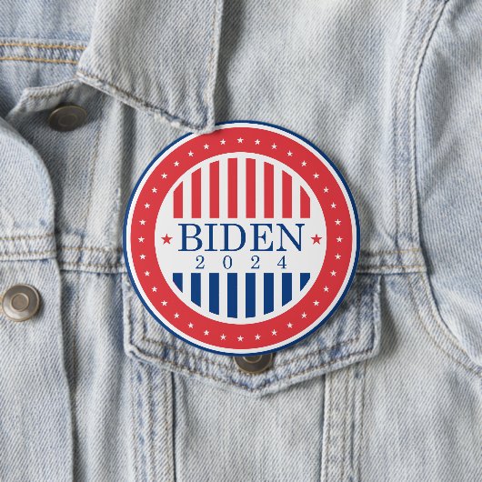 Biden 2024 button (Beispiel)