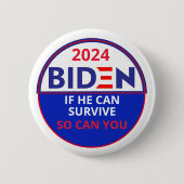 Biden 2024 button (Vorderseite)