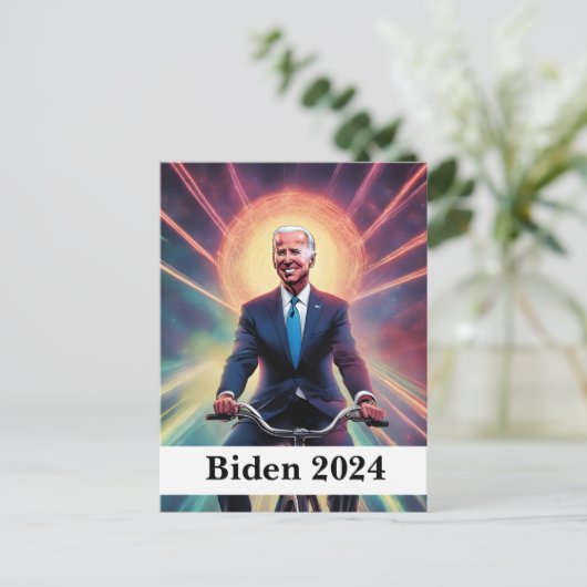 Biden 2024 postkarte (Stehend Vorderseite)