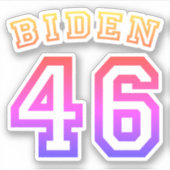 BIDEN 46 AUFKLEBER (Vorderseite)