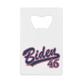 Biden-46 Geldbeutel Flaschenöffner (Vorderseite)