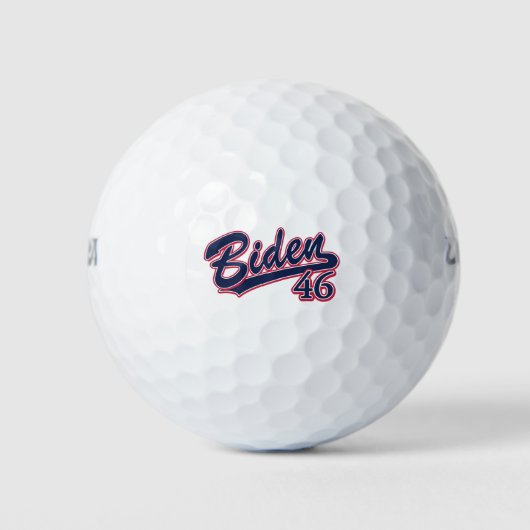 Biden 46 golfball (Vorderseite)
