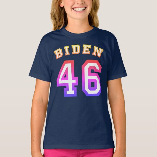 BIDEN 46 T-Shirt (Vorderseite)
