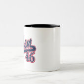 Biden 46 zweifarbige tasse (Mittel)