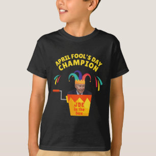 Biden April Fool's Day Champ Politische Humor Pro T-Shirt