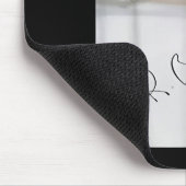 Biden Autopen Signature Funny Mousepad (Ecke)