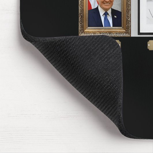Biden Autopen Signature  Mousepad (Ecke)