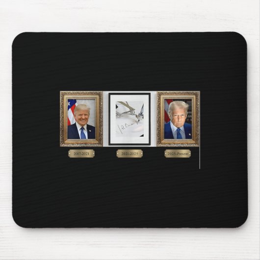 Biden Autopen-Unterschrift Mousepad (Vorne)