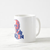 Biden Aviator Sonnenbrille Scribble Joe Biden 2020 Kaffeetasse (VorderseiteRechts)