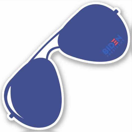 Biden Aviators Aufkleber (Vorderseite)