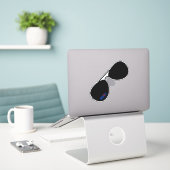 Biden Aviators Aufkleber (Laptop auf Schreibtisch)