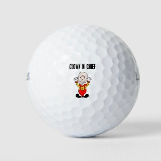 Biden Clown im Obersten Golfball