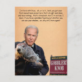 Biden Customizable Groundhosting Day Postcard Postkarte (Vorderseite)