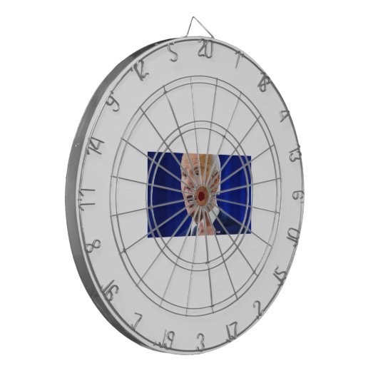 Biden Dartboard Dartscheibe (Vorderseite Links)