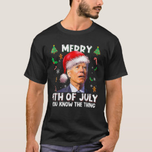 Biden Dazed Merry 4th von Ihnen wissen, was T-Shirt