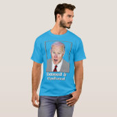 Biden Dazed und verwirrte Idiot Dumb T-Shirt (Vorne ganz)