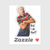 Biden Did I do that? Aufkleber (Blatt)