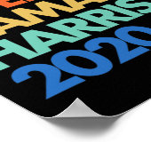 Biden Einweihung 2021 Kamala Harris 2020 Regenboge Poster (Ecke)