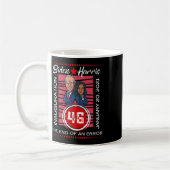 Biden-Einweihung das Ende eines Error-Cartoon Kaffeetasse (Links)
