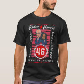 Biden-Einweihung das Ende eines Error-Cartoon T-Shirt (Vorderseite)