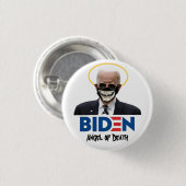 Biden-Engel des Todes Button (Vorne & Hinten)