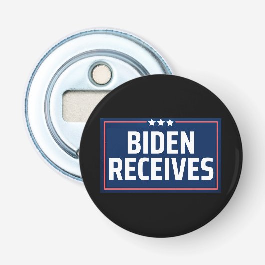 Biden erhält flaschenöffner (Vorderseite)