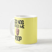 BIDEN FUNNY CHRISTMAS EGG NOG MACHT MICH KACKEND K KAFFEETASSE (Vorderseite Links)