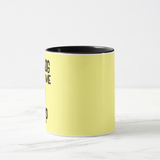 BIDEN FUNNY CHRISTMAS EGG NOG MACHT MICH KACKEND K TASSE (Zentrum)