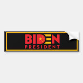 Biden für den Präsidenten der China Autoaufkleber (Vorne)