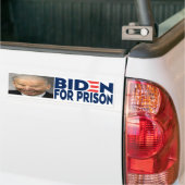 Biden für Foto im Gefängnis | Anti Joe Biden Autoaufkleber (Auf Lkw)