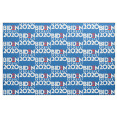 BIDEN FÜR PRÄSIDENT 2020 STOFF (Fat Quarter (45,7 x 55,9 cm))