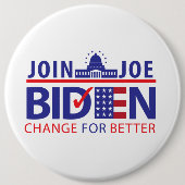 BIDEN FÜR PRÄSIDENT! BUTTON (Vorderseite)