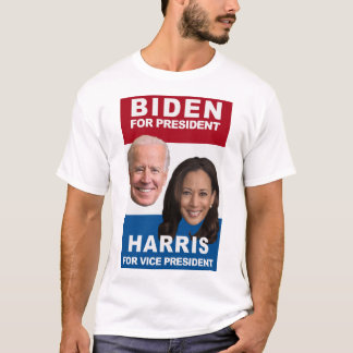 BIDEN für Präsident HARRIS für Vizepräsident T-Shirt
