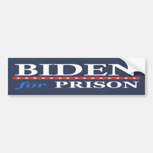BIDEN FÜR PRISON-Banner Autoaufkleber