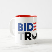 Biden für RUTH Zweifarbige Tasse (Vorderseite Links)