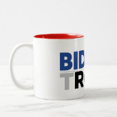 Biden für RUTH Zweifarbige Tasse (Links)