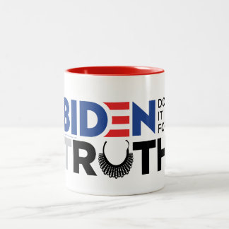 Biden für RUTH Zweifarbige Tasse