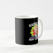 Biden getanzt und sehr verwirrte Gefärbte Krawatte Kaffeetasse (VorderseiteRechts)