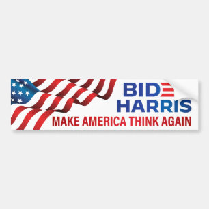 Biden Harris 2020 - Amerika wieder überlegen Autoaufkleber