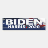 Biden Harris 2020 Autoaufkleber (Vorne)