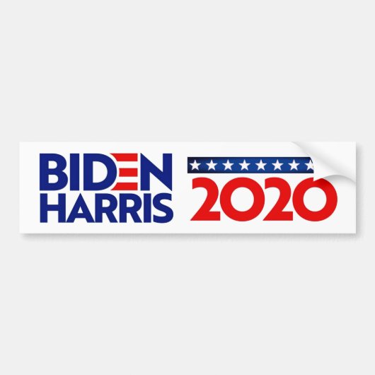 Biden/Harris 2020 Autoaufkleber (Vorne)