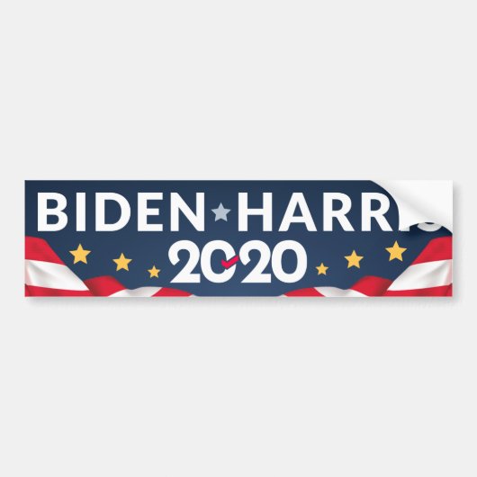 Biden - Harris 2020 Autoaufkleber (Vorne)