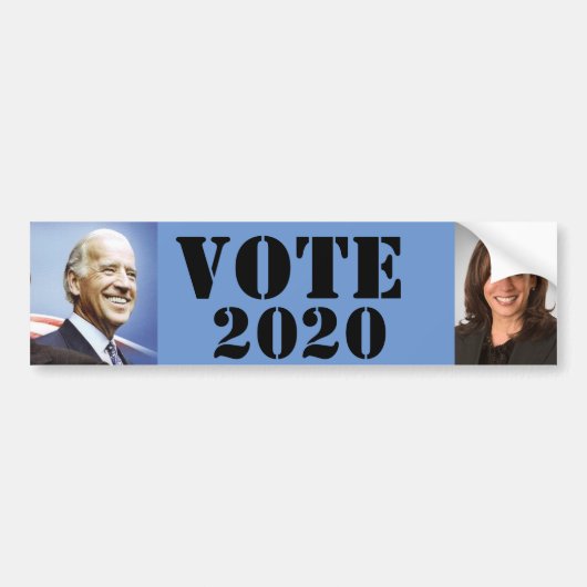 BIDEN/HARRIS 2020 Autoaufkleber (Vorne)
