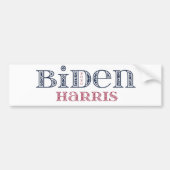 Biden & Harris 2020 Autoaufkleber (Vorne)