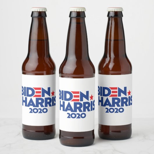 BIDEN HARRIS 2020 BIERFLASCHENETIKETT (Flaschen)
