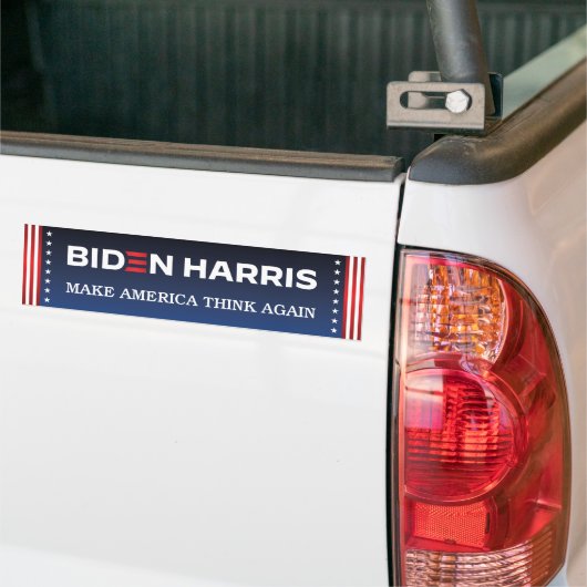 Biden Harris 2020 bringt Amerika wieder zum Nachde Autoaufkleber (Auf Lkw)
